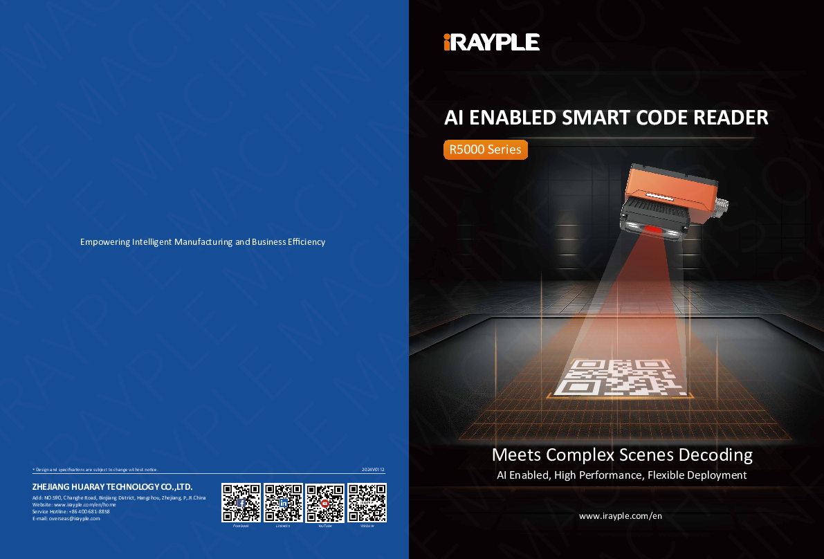 iRAYPLE R5000 Kod Okuyucular